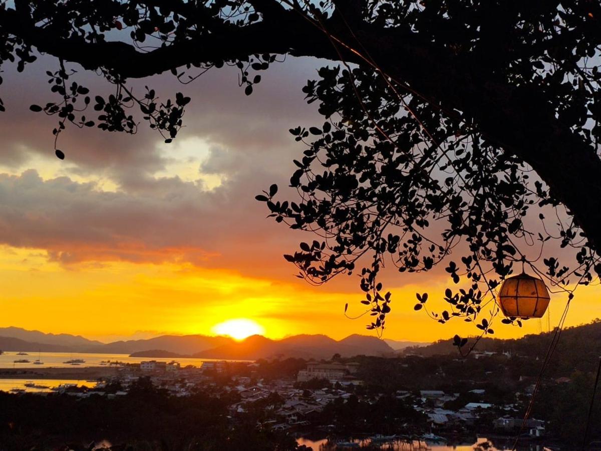 Purple Homestay Hillside Coron Esterno foto
